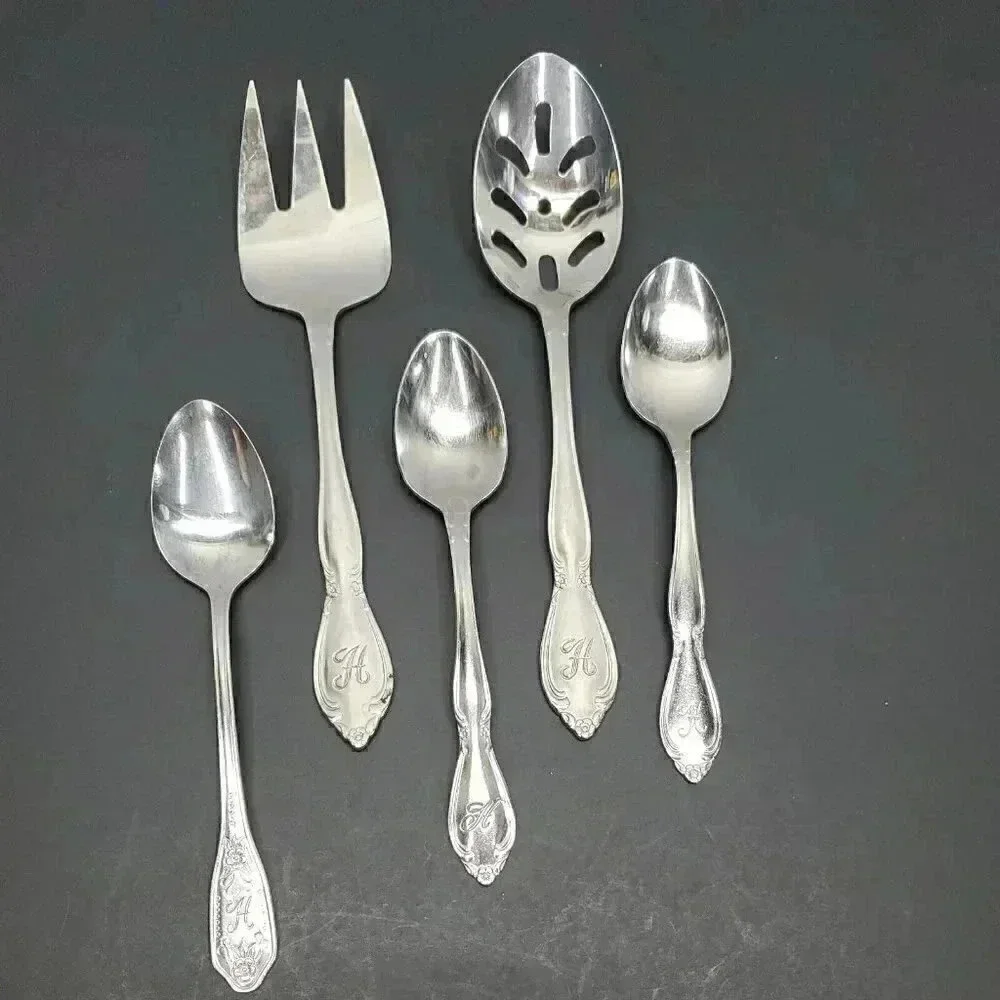 Flatware Stainless Steel Korea Letter 
